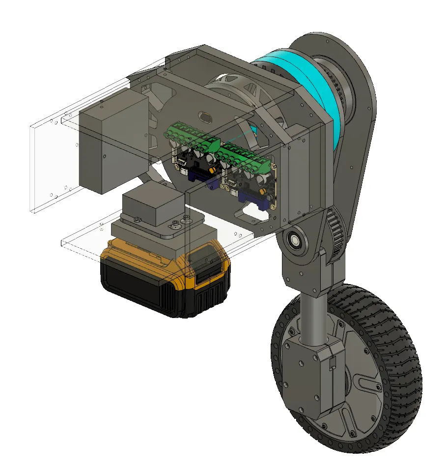 Chassis internals