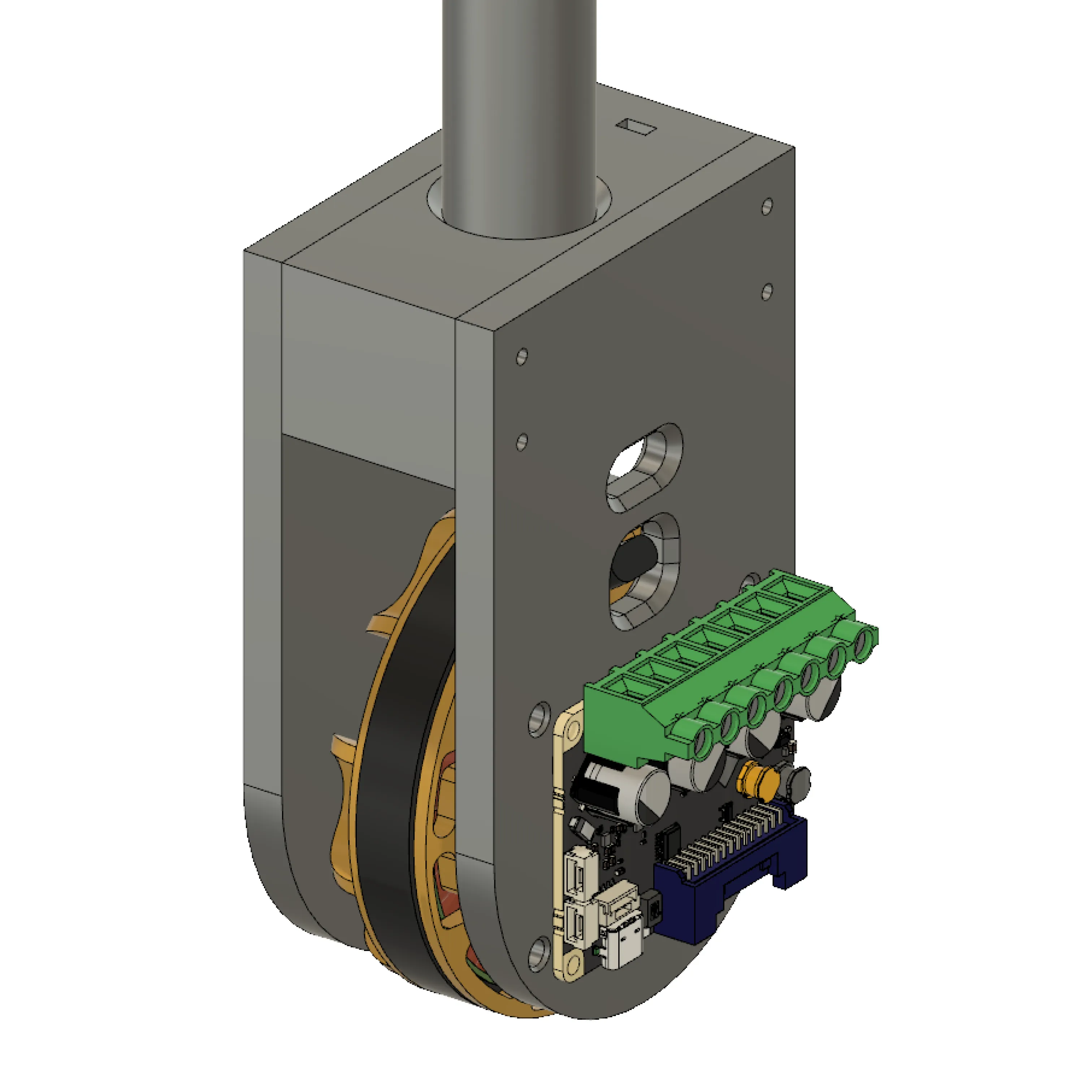 Foot mount version 1