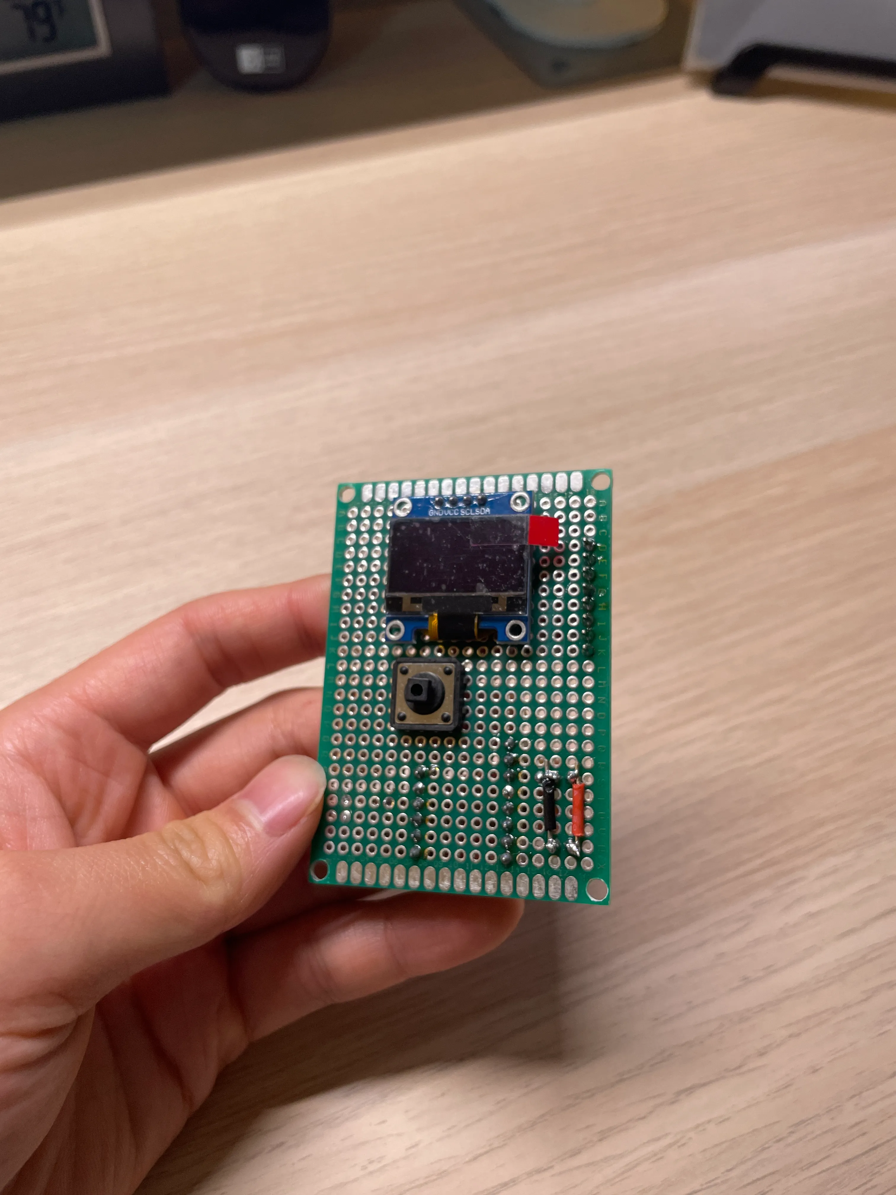 Protoboard front side