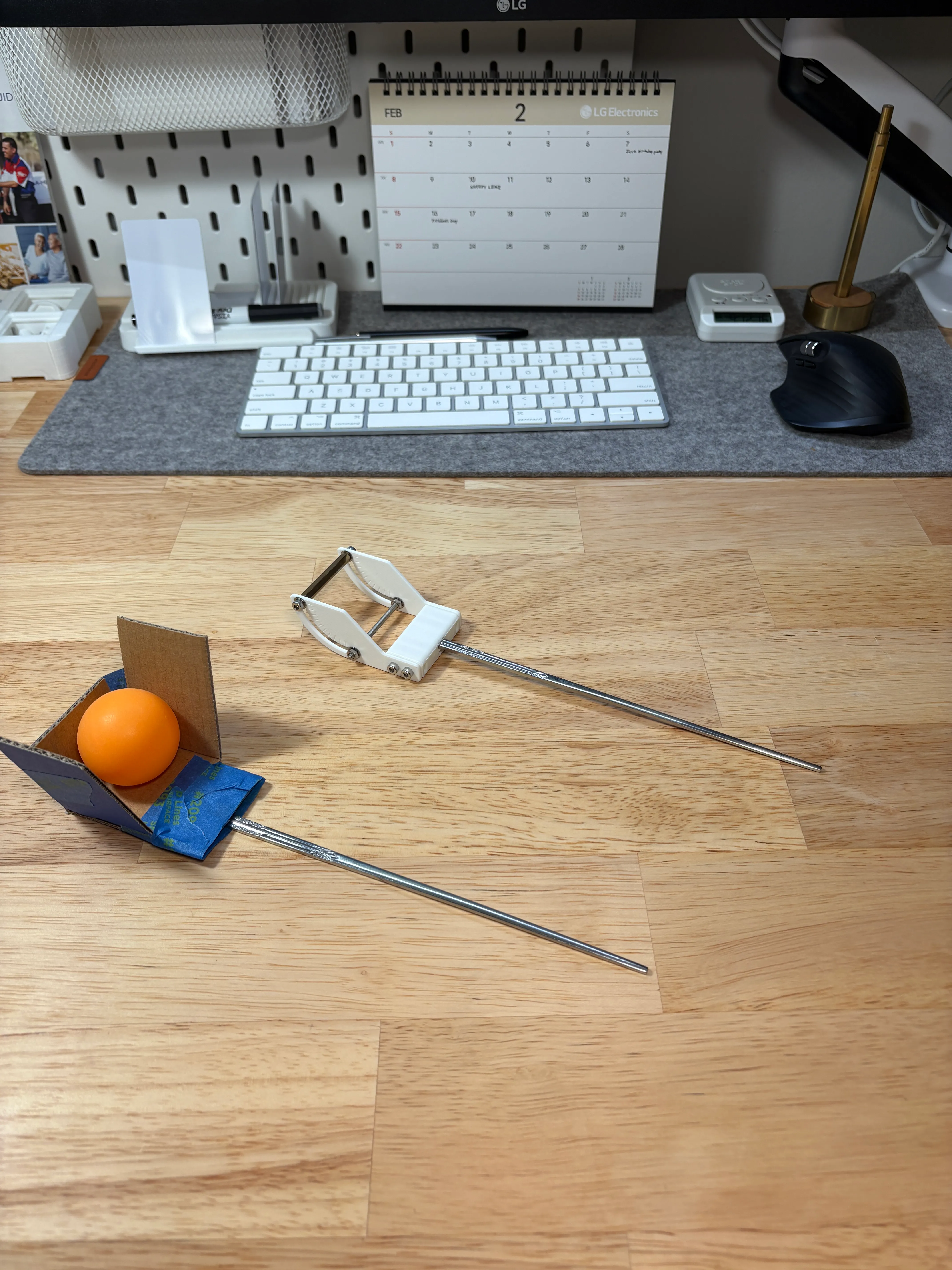 Transition to FDM printed ball holder