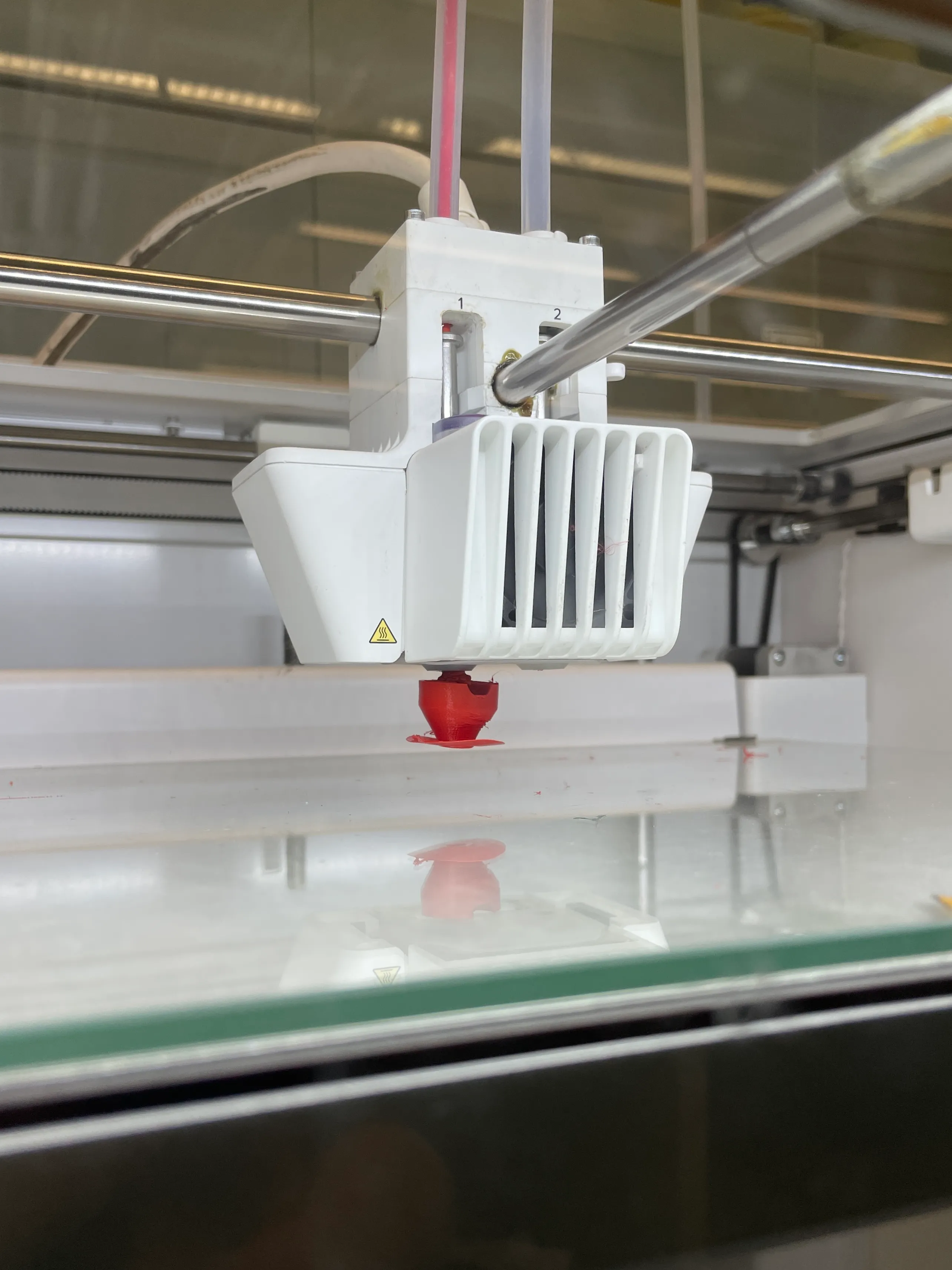 Print failure due to poor bed adhesion
