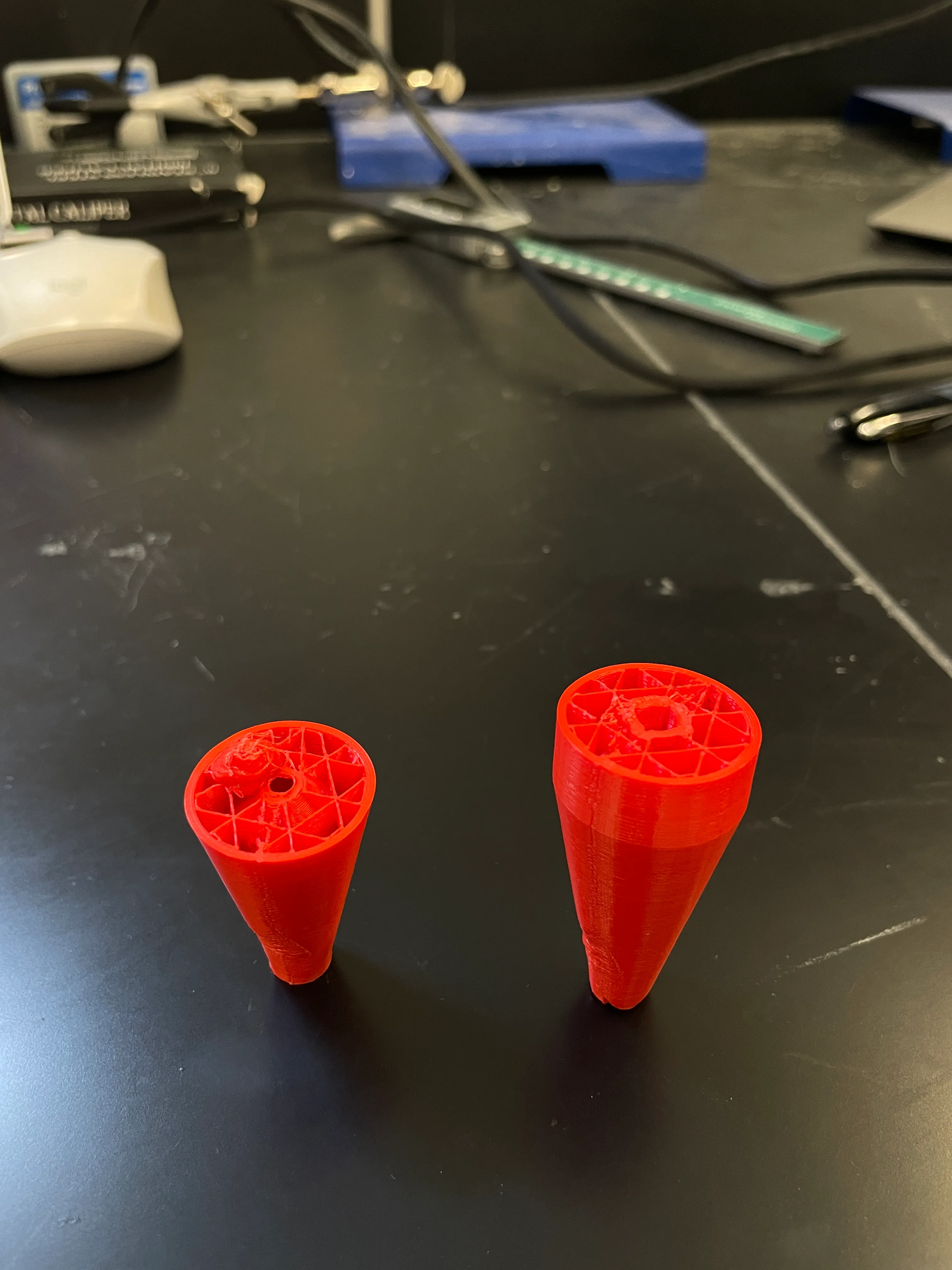 Print failure due to part wobbling while printing